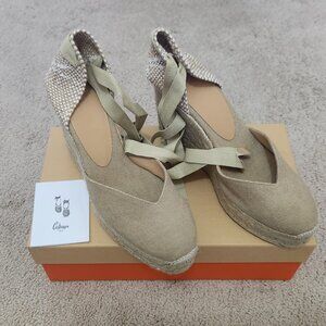 Castaner CHIARA/8ED/002 Women's Sandal Wedges Size EU 38 / US 7.5